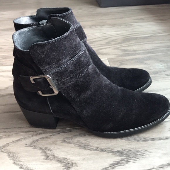 Paul Green genuine leather suede ankle boots size AU5, US7.5 - Picture 6 of 11